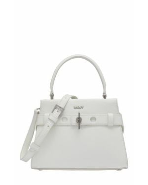 DKNY Snap Casual Satchel - Gray