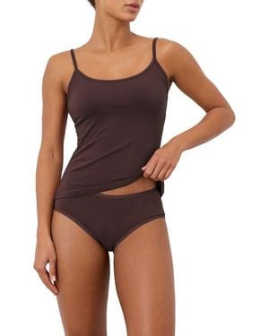 Pact Everyday Mid Rise Hipster 5-Pack Made With Organic Cotton - Brown