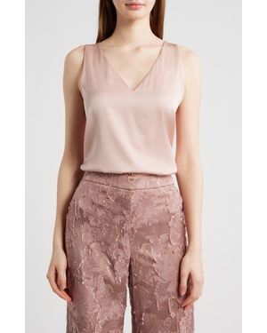 Kobi Halperin Sailor Stretch Silk Shell - Pink