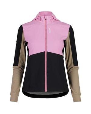 Maloja Nesham Nordic Hybrid Softshell Jacket - Pink