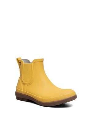 Bogs Amanda Ii Waterproof Insulated Chelsea Rain Boot - Yellow