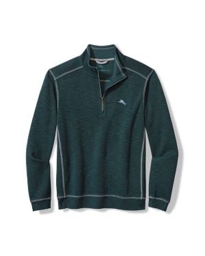 Tommy Bahama Tobago Bay Half Zip Pullover - Green