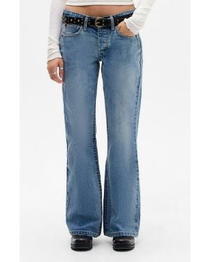 BDG Teo Relaxed Flare Bootcut Jeans - Blue