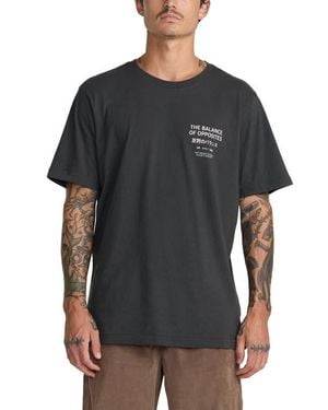 RVCA Palm Reel Cotton Graphic T-Shirt - Black
