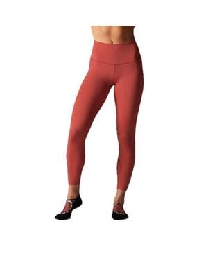 Tavi High Waisted 7/8 Legging - Red