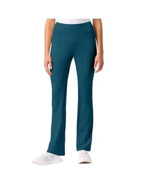 Jaanuu Perri Ultrasoft Yoga Scrub Pant - Blue