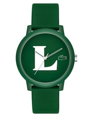 Lacoste 12.12 Silicone Strap Watch - Green