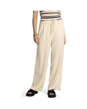 Thread & Supply Arcadia Drawstring Wide Pants - Natural