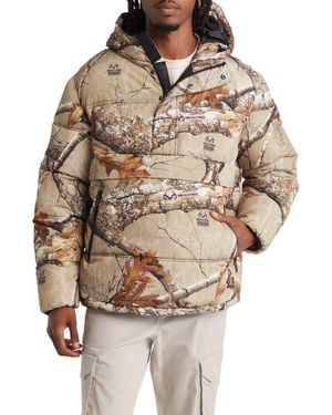 The Very Warm Gender Inclusive 500 Fill Power Anorak - Brown