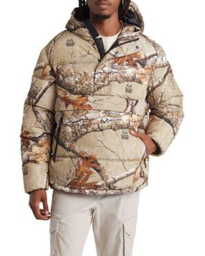 The Very Warm Gender Inclusive 500 Fill Power Anorak - Brown