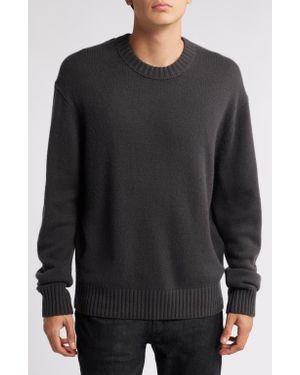 FRAME Cashmere Crewneck Sweater - Black