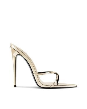 Femme LA Donatella Mule - Metallic