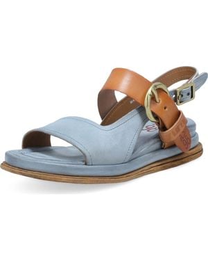 A.s.98 Seger Quarter Strap Sandal - Blue