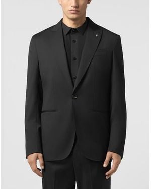Billionaire Wool Blazer - Black