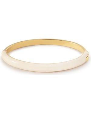 Ana Luisa Brynley Enamel Bangle Bracelet - Metallic