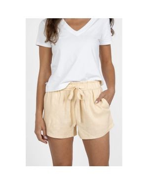 LEISURE LAB Cabana Short - Natural