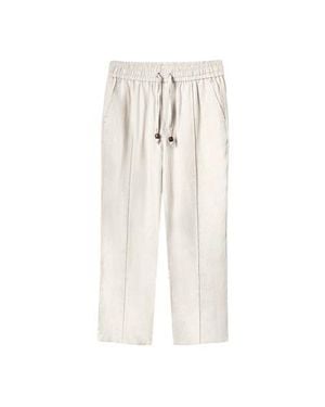Tombolo Easy-Going Pants - White