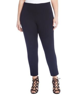 Karen Kane Piper Skinny Ankle Pants - Blue