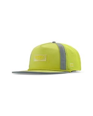 Melin Coronado Links Trashed Hydro Snapback Ball Cap - Yellow