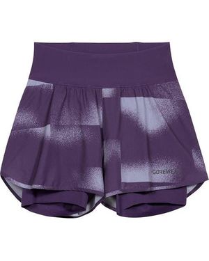 Gore Wear Concurve 3In 2-In-1 Cloud Short - Purple