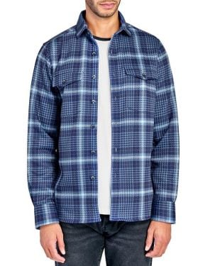 Con.struct Plaid Shirt Jacket - Blue