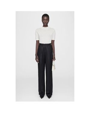 Anine Bing Carrie Pant - White