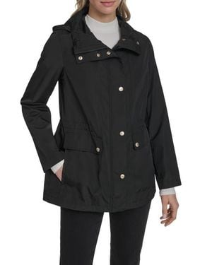 Cole Haan Water Resistant Packable Jacket - Black