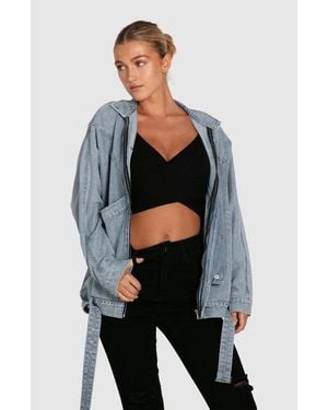 Belle & Bloom All About You Denim Jacket - Black