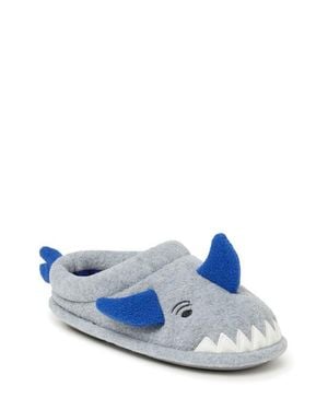 Dearfoams Peyton Animal Clog Slipper - Blue