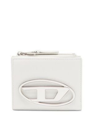 DIESEL 1Dr Leather Bifold Wallet - White