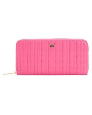 Wolf Mimi Continental Wallet - Pink