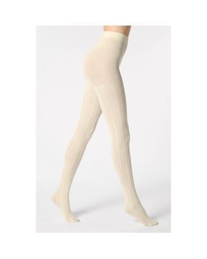 Oroblu Cotton Blend Tights - Natural