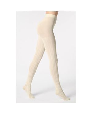 Oroblu Cotton Blend Tights - Natural
