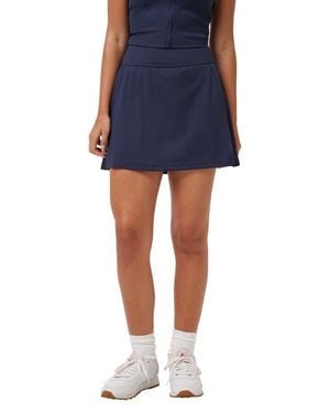 Travis Mathew Move Knit Game Set Match Skort - Blue