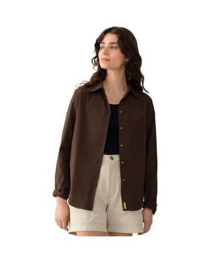 Hikerkind Trail Sun Shirt - Brown
