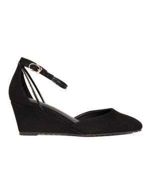 Steffie's Landmark Wedge Heel - Black