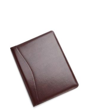ROYCE New York Leather Writing Portfolio Cover - Purple