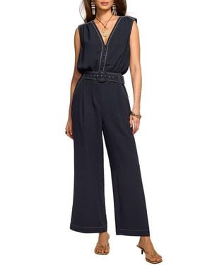 Ramy Brook Astrid Sleeveless Jumpsuit - Blue