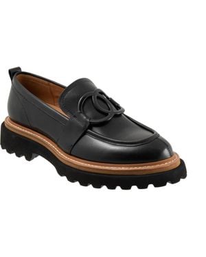 EOS FOOTWEAR Abbi Lug Sole Bit Loafer - Black