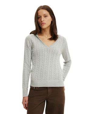 Cotton On Cotton V Neck Pullover - Gray