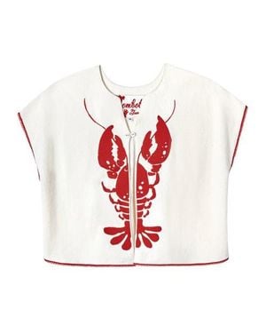 Tombolo 'Better Half' Hand Towel Top - Red