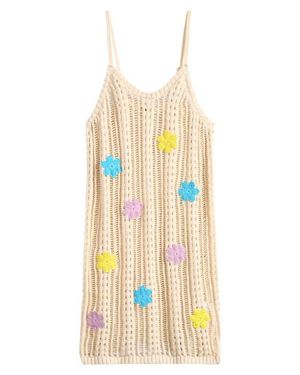 Miken Swim Flower Sweater Dress - Multicolor