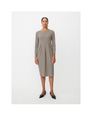 Masai Knee Length Dress - White