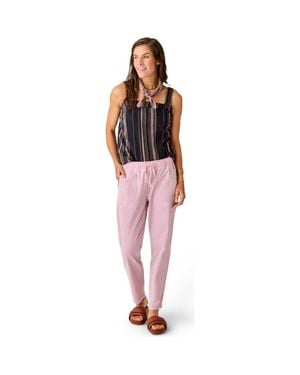 Carve Designs Zoe Twill Pant - Pink