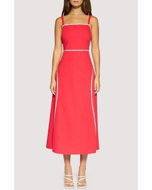 Lost + Wander Saffron Muse Maxi Sundress - Red