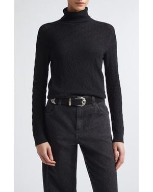 Eleventy Merino Wool Turtleneck Sweater - Blue