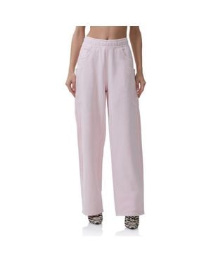 AFRM Ryan Cotton Barrel Sweatpants - Purple