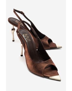 Prologue Shoes Amore Slingback Stiletto Pump - Multicolor