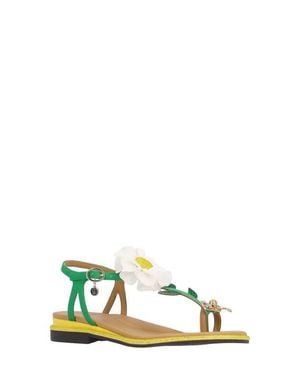 J. Reneé Dazee Toe Loop Sandal - Green