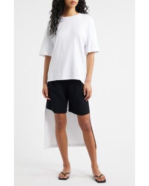 Mango Iris T-Shirt Midi Dress - White